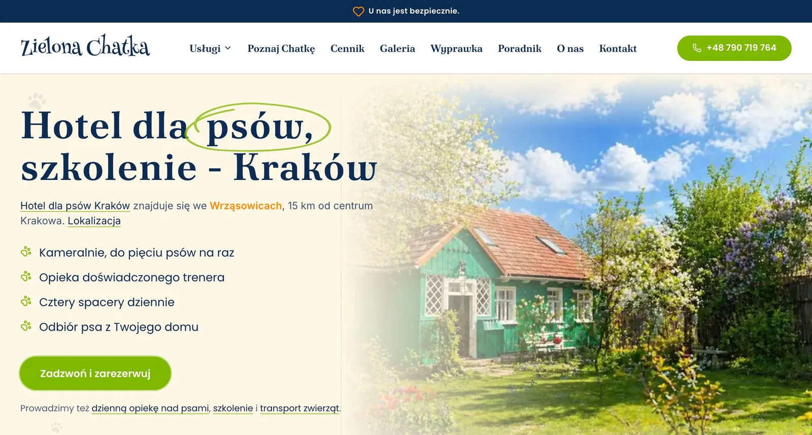 Zielona Chatka: podgląd na żywo